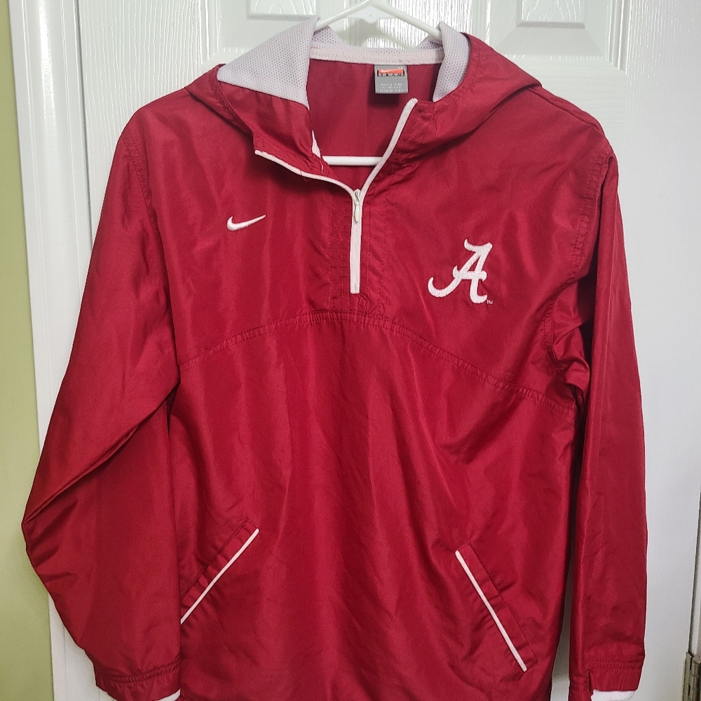 Alabama Crimson Tide, Nike, Womens Medium Windbreaker, Jacket, Rain jacket